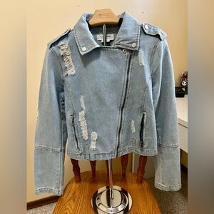 Ci Sono Light Blue Denim Jacket